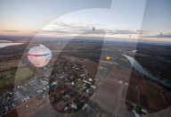 Pilots take to the skies at Mildura’s Big Balloon Bash.