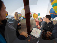 Pilots take to the skies at Mildura’s Big Balloon Bash.