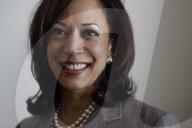 US presidential candidate Kamala Harris