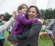 Kamala Harris campaigning in NH