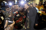 Presidential candidate Kamala Harris