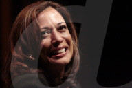 US presidential candidate Kamala Harris
