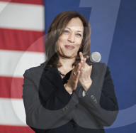 Kamala Harris campaigns in Iowa