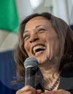 Kamala Harris campaigning in NH
