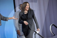 Presidential candidate Kamala Harris