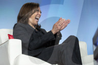 Presidential candidate Kamala Harris