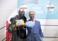 Nigel Farage and The Reform UK party’s final day of campaigning in the 2024 general election campaign, Clacton-on-Sea, Essex, Great Britain 
3rd July 2024