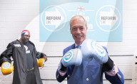 Nigel Farage and The Reform UK party’s final day of campaigning in the 2024 general election campaign, Clacton-on-Sea, Essex, Great Britain 
3rd July 2024