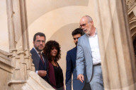 Barcelona - Pere AragonÃ¨s attends an official event amid the controversy
