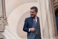 Barcelona - Pere AragonÃ¨s attends an official event amid the controversy