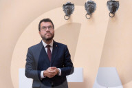 Barcelona - Pere AragonÃ¨s attends an official event amid the controversy