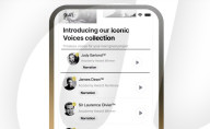 App uses iconic Hollywood star voices for reading aloud