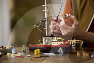 Jaws movie Lego set