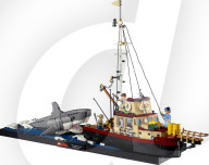 Jaws movie Lego set