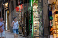 Barcelona - The Gothic Quarter of Barcelona will not have any more CBD shops, mobile phone stores, or nail salons