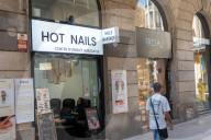 Barcelona - The Gothic Quarter of Barcelona will not have any more CBD shops, mobile phone stores, or nail salons