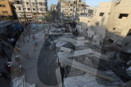 Israel targets Hamas hiding in UN school