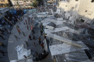 Israel targets Hamas hiding in UN school