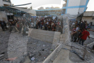 Israel targets Hamas hiding in UN school
