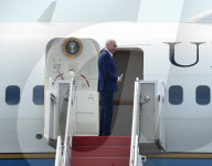 Biden departs Philadephia