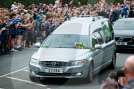 Rob Burrow funeral cortege