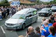 Rob Burrow funeral cortege