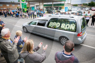 Rob Burrow funeral cortege