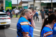 Rob Burrow funeral cortege