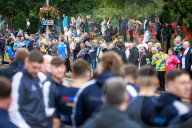 Rob Burrow funeral cortege