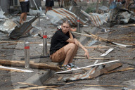 Russia bombing civilians in Kyiv