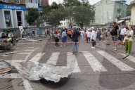 Russia bombing civilians in Kyiv