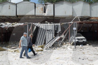 Russia bombing civilians in Kyiv