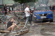 Russia bombing civilians in Kyiv