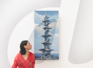 Minoru Nomata ‘Continuum’ exhibition at the White Cube Masons Yard, London