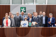 Premiazione delle squadre professionistiche lombarde in Consiglio Regionale della Lombardia