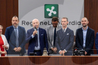 Premiazione delle squadre professionistiche lombarde in Consiglio Regionale della Lombardia