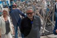 Barcelona, Princess Leonor and Infanta Sofia visit Jaume Plensa