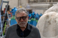 Barcelona, Princess Leonor and Infanta Sofia visit Jaume Plensa