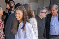 Barcelona, Princess Leonor and Infanta Sofia visit Jaume Plensa