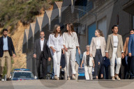 Barcelona, Princess Leonor and Infanta Sofia visit Jaume Plensa