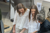 Barcelona, Princess Leonor and Infanta Sofia visit Jaume Plensa