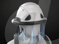 Invisible virus killing mask