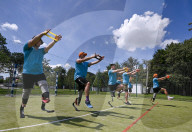 Training class for Ukraine war amputees in Lviv