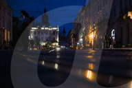 Wartime blackouts in Lviv, Ukraine