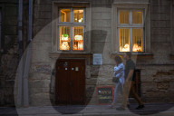 Wartime blackouts in Lviv, Ukraine