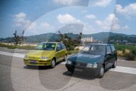 Torino - the rehearsal  for the event Fiat 125 anniversary