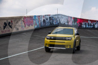 Torino - the rehearsal  for the event Fiat 125 anniversary