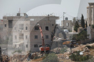 Israel demolishes Palestinian building near Hebron
