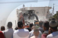 Israel demolishes Palestinian building near Hebron