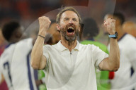 Euro 2024 semi-final match between Netherlands and England